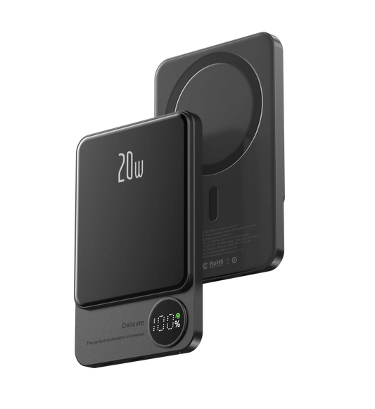 10000Mah Alloy Magnetic Powerbank Magnetic Power Bank Wireless Fast Charger for Iphone 15 14 13 12 11 Backup Battery for Magsafe